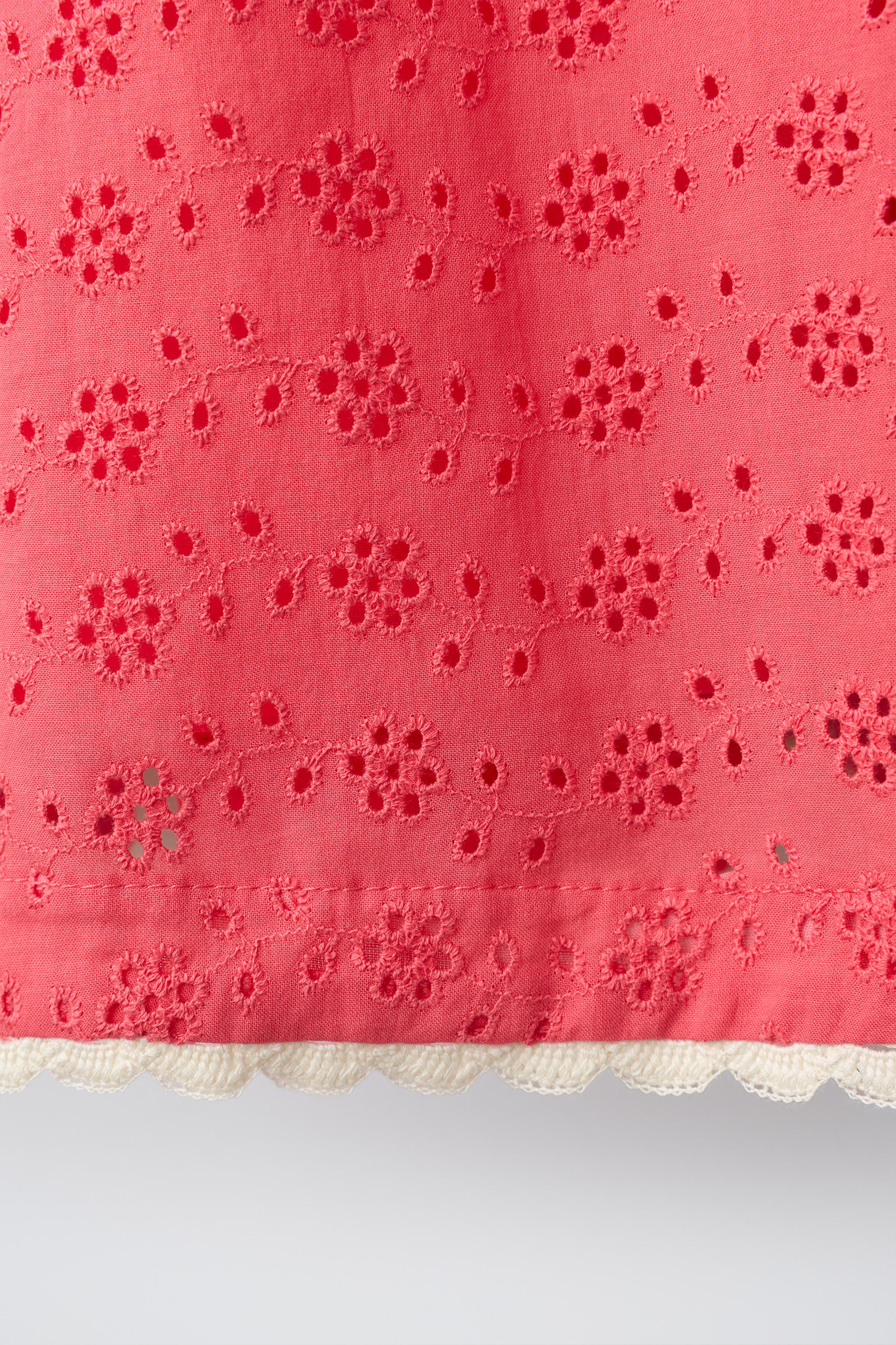 SHIFFLY EMBROIDERED LACE DRESS